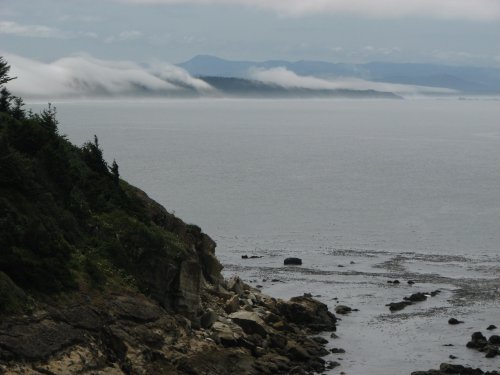 Looking south from the Cape